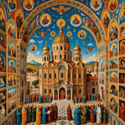 Вера иконы: религиозные вера и иконы в церковное духовной жизни